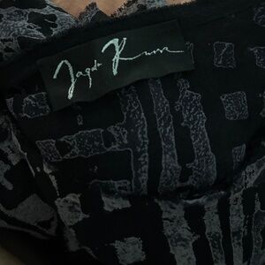 Jagoda Kursa hand painted silk sleeveless shirt